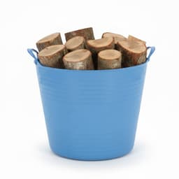 Excellent houseware Flexibele kuip / emmer - blauw - 27 liter - kunststof - 42 x 35 cm — thumbnail 4
