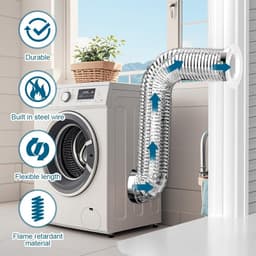 Flexibele Afvoerslang 100mm Aluminium - Universele Duct voor Ventilatie en Afzuiging — thumbnail 4