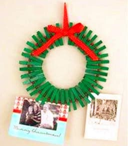 Houten Wasknijpers - Mini Clips - Foto's Ophangen - Met Jute Touw - 50 stuks - Groen — thumbnail 2