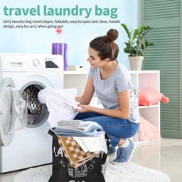 Set van 3 reiswaszakken met handvat voor vuile kleding, natte sporttas voor sportschool, wassen, zwembad - 38 x 48 cm - ideaal voor yoga en dorm - opbergtas voor onderweg — thumbnail 2