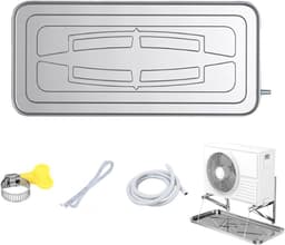 Airco Lekbak - Condensbak Roestvrijstaal - Condenswater Opvangen - Geïntegreerd Gieten - 93x44x35 cm — thumbnail 1