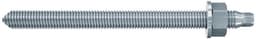 Ankerstang M10x250 Verzinkt Staal 5.8 - Geschikt voor Mortel & Injectiesystemen - 10 Stuks — thumbnail 1