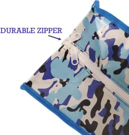 Zware Waterdichte Waszakken - Herbruikbare Opbergtassen voor Kleding, Speelgoed en Beddengoed (3 Stuks) — thumbnail 3