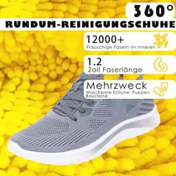 Schoenwaszak voor de wasmachine - 360° reiniging voor sneakers en sokken — thumbnail 3