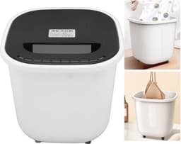 USB aangedreven draagbare mini wasmachine - enkele bak voor ondergoed - emmer wasmachine voor kamperen - reizen - appartement - slaapzaal — thumbnail 3