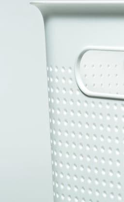 Rotho Wasmand - 50 liter - met afneembaar klapdeksel - wit — thumbnail 5