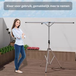 ApexArte® Droogrek Inklapbaar - Wasrek - Droogtoren - Droogrekken - Droogmolen — thumbnail 3