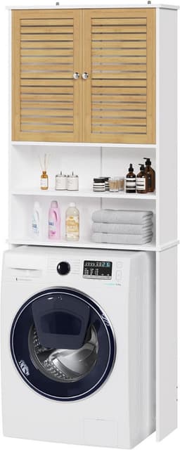 ApexArte® Wasmachine Kast - Meubel Verhoger - Wasdroger Ombouw — thumbnail 1