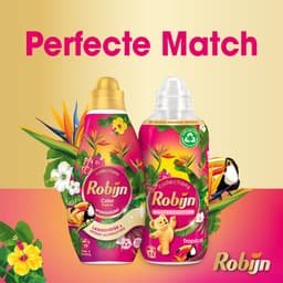 Robijn - Vloeibaar Wasmiddel - Klein & krachtig - Tropical - 4 flessen - 76 wasbeurten - Voordeelverpakking — thumbnail 4