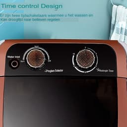 Gratyfied - Kleine Wasmachine - Draagbare Wasmachine — thumbnail 4