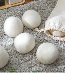6 Energie besparende XL Drogerballen - 6 stuks - Duurzame Wasballen - Droogballen voor wasdroger - XL Drogerballen - Ecologisch — thumbnail 3