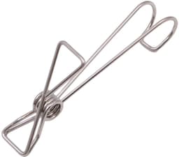 Dailygoods- Foto Clips - 30 Stuks - Roestvrij Staal - Haken - Ophanghaken - Handdoek Haken - 9,5x2 cm - Haakjes — thumbnail 5