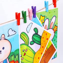 Dailygoods- Wasknijpers 100 stuks - Mini-houten Klemmen - Kleurenmix - Sterk en Duurzaam - Perfect voor Fotoophangingen - Lichtgewicht — thumbnail 4