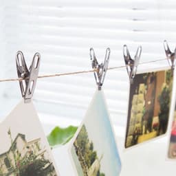 Dailygoods- Kledingpinnen 20 Stuks - Roestvrij Staal - Hitte- en Vorstbestendig - Duurzaam - Sterk Draagvermogen - 4.8cm x 1cm x 2cm - Wasknijpers — thumbnail 5