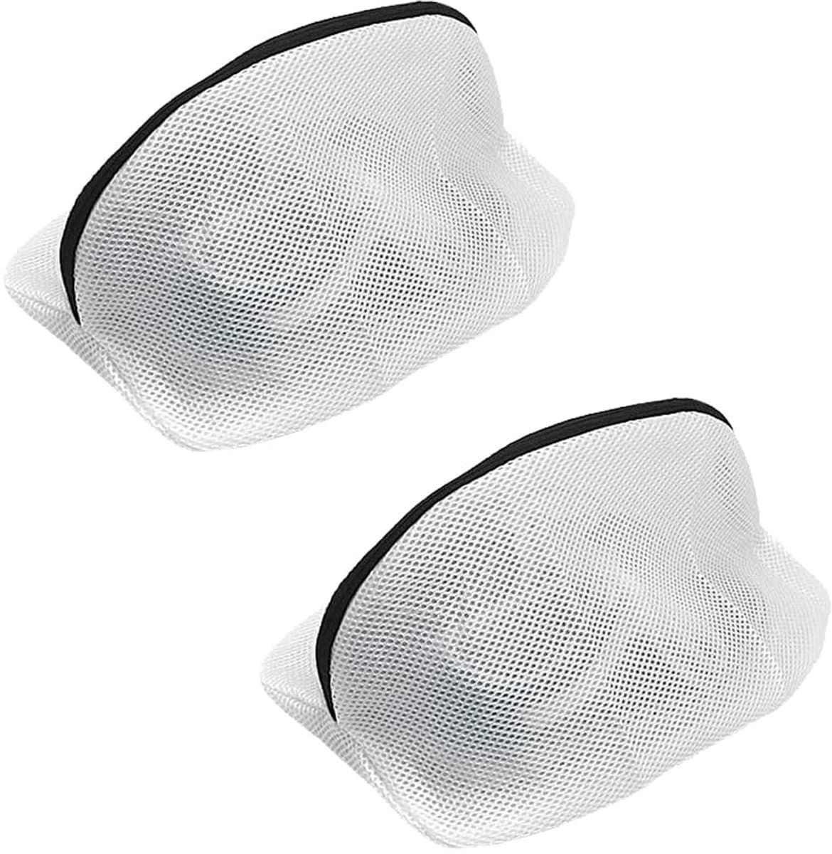 Dailygoods- Schoenwaszak Dubbel Laag - Waszakken voor Wasgoed - Waszak Schoenen - Wasnet - Opbergzak - Veilig Rits — afbeelding 1