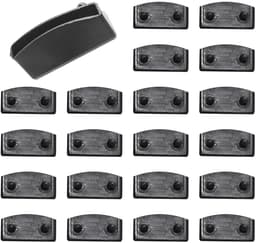 SVGCommerce - Bed Clips - Ondersteuning voor Bedden - 20 Stuks - Zwart - Bedplaat Bevestiging - Geschikt voor Eenpersoons en Tweepersoonsbedden - 55mm — thumbnail 1