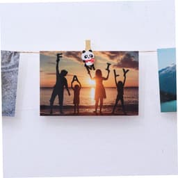 Mini Houten Wasknijpers - Fotoclips Paperclips - Decoratie Handwerk - Natuurlijk Hout - 3.5 cm - Multicolor — thumbnail 5