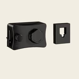 WiseGoods Premium Uittrekbare Waslijn Binnen & Buiten - Droogrek - 5M RVS Draad - Muurbevestiging - Voor Balkon & Tuin - Zwart — thumbnail 1