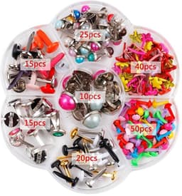 Mini Ronde Klemmen - Dailygoods- Patroonklemmen 100 stuks — thumbnail 3