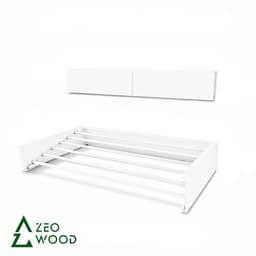 Zeo Wood® - Wanddroogrek Inklapbaar 70 cm - 3.5 m Drooglengte Wit — thumbnail 4