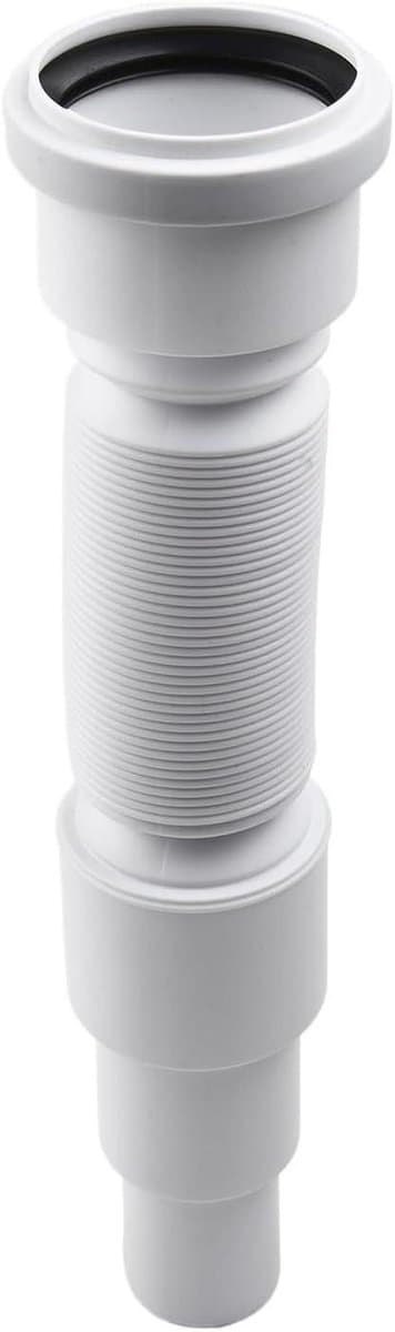 Douche afvoerbuis - Flexibele slang - Sanitair aansluiten - Uitschuifbaar tot 1m - 50 mm diameter - Grijs — afbeelding 1