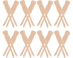 Houten Wasknijpers - Kleding Clips - Was Drogen - Natuurlijk Materiaal - 200 Stuks - Khaki