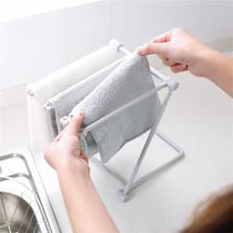 3 stuks opbergrek - handdoekrek - sleutelhangerrek - droogrek - afdruiprek - opvouwbaar - opbergaccessoires - geschikt voor keuken, slaapkamer, badkamer (meerdere kleuren, 25,5*16 cm) — thumbnail 3