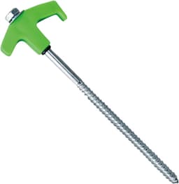 Grondanker Schroefharingen - Tentharingen Robuust - Tent Opbouwen - Licht in Donker - 20 cm - Groen — thumbnail 5