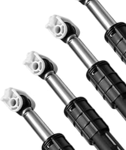 Wasmachine Schokdempers - Trillingsdempers Stabilisatoren - Wasmachine Stabiliseren - Verbeterde Vibratiecontrole - 4 stuks - Zwart — thumbnail 4