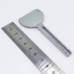 Dailygoods- Buis Squeezer - 3 Stuks - Metalen Tandpasta Dispenser - Duurzaam Ontwerp - Geschikt voor Crèmes - Vermindert Afval - 84x37mm - Tandpasta Knijper — thumbnail 3