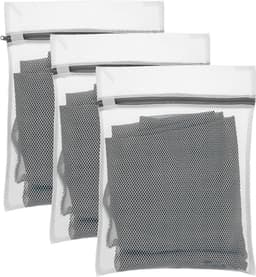 Set van 3 Kleine Wasnetjes 40x30cm voor Delicate Kleding, Ondergoed, Sokken en Babykleding - Duurzaam en Geschikt voor de Wasmachine — thumbnail 1