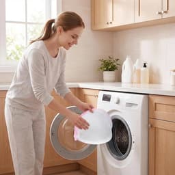 Waszak voor wasmachine, extra grote wasnetten voor delicate kleding, 3 stuks, duurzaam polyester, verborgen ritssluiting, multifunctioneel en herbruikbaar — thumbnail 3