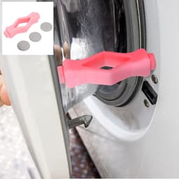 Dailygoods- Wasmachine Deurstopper met Magneten - Deurhouder - Antislip - Duurzaam Silicoon - Geschikt voor Voorladers - Beschermt tegen Krassen — thumbnail 1
