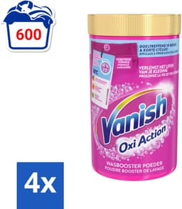 Vanish Oxi Action - Vlekkenverwijderaar - Wasbooster - Gekleurde Was - 1.5 Kg - Voordeelverpakking - 4 stuks — thumbnail 5