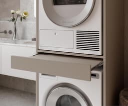 Wasmachine Ombouw - Opbouwmeubel - Kast Wasdroger - Meubel - functioneel — thumbnail 4