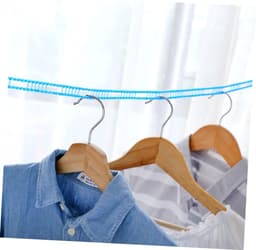 Waslijn Touw - Draagbare Lijn - Kleding Drogen - Verstelbare Lengte - 18 Gram - Zoals getoond — thumbnail 2