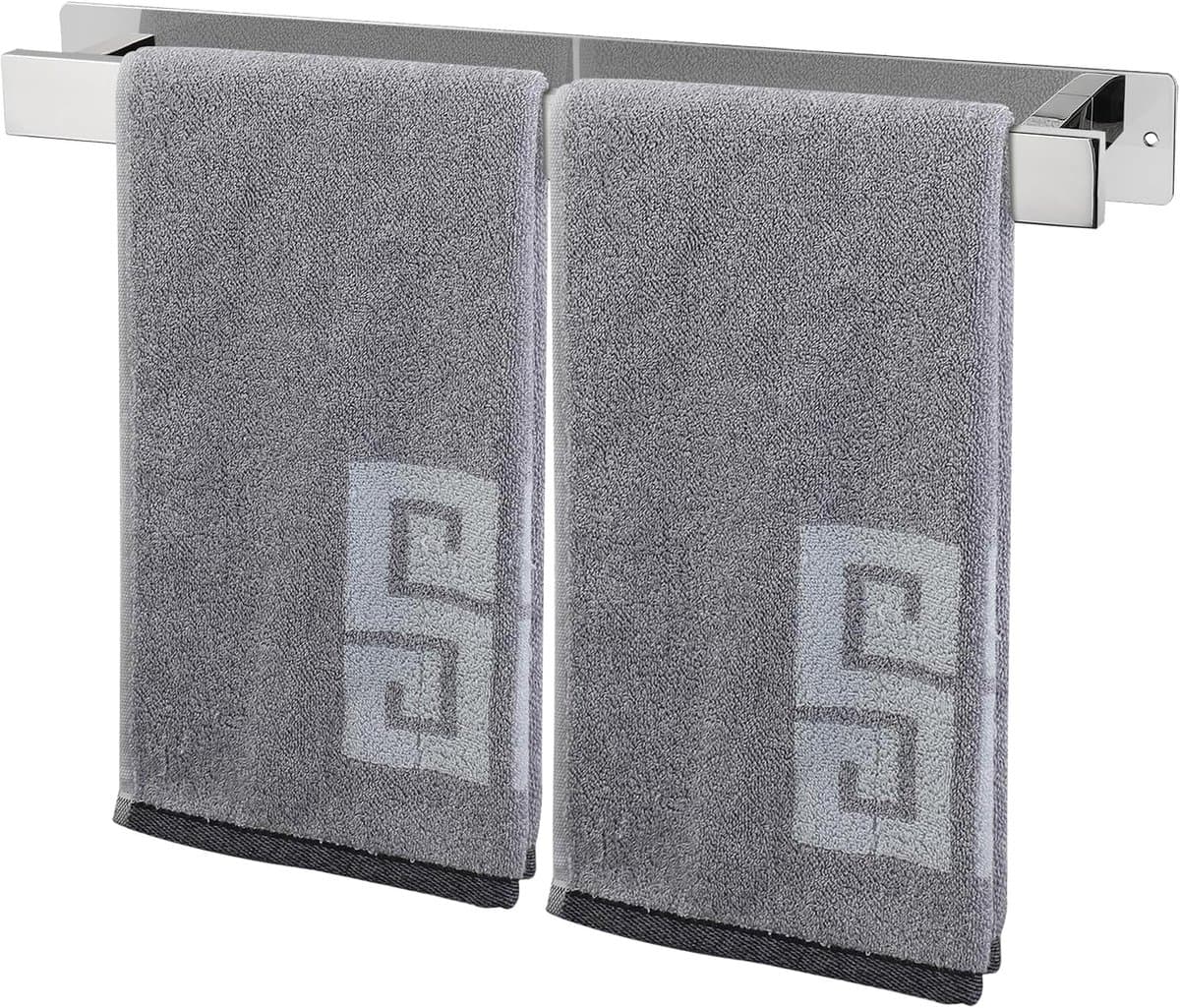 Handdoekrek Radiator - Badkamer - Droogrek - Zilver — afbeelding 1