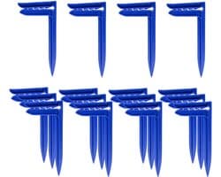 Benson Strandlaken klem - 16x - kunststof - 15 cm - Handdoekknijpers / handdoek klem — afbeelding 1