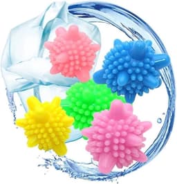 Famanu Drogerballen (verpakking van 12) – Mix Colour Wasballen voor de wasdroger - Herbruikbare wasballen voor wasmachine - wasdroger bal voor snelle droogtijd — thumbnail 1