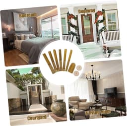 1set Windgong Kit Met Bamboe Tubes Kloppers Voor Buiten Binnendecoratie Eenvoudig Te Maken Voor Ambachtsliefhebbers Produceert Rustgevende Geluiden — thumbnail 5
