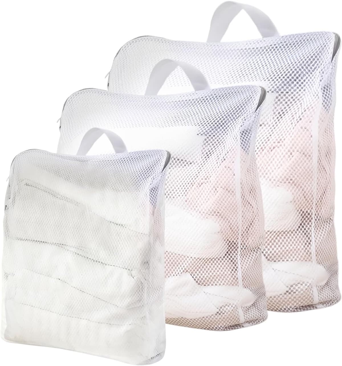 Grote wasnet voor delicate kleding, ideaal voor het beschermen van wasgoed tijdens het wassen — afbeelding 1