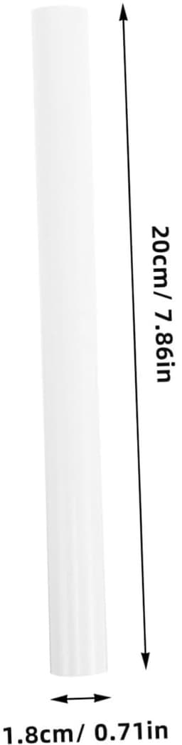 2-Set decoratie deksel deksel decoratie sanitair dekplaten afdekkingen van verwarmingsbuizen verchroomde pijpmof Afdekplaat voor toiletpijp pvc wit — thumbnail 4
