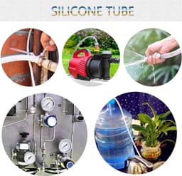 Flexibele Siliconen Slang 3mm ID x 5mm OD - 2M Lange Rubber Hose voor Water, Lucht en Pompoenoverdracht — thumbnail 3