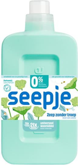 Seepje Wasmiddel Parfumvrij (945 ml) — thumbnail 2