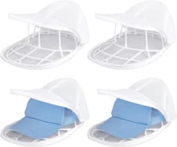 Set van 4 hoedwasmanden met netzak voor de wasmachine, wit — thumbnail 1
