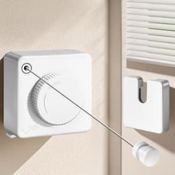 Uittrekbare Wand Kledinglijn van RVS 4.6m — thumbnail 1