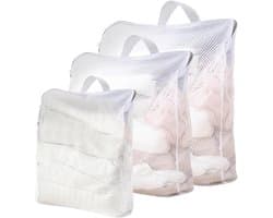 Grote wasnet voor delicate kleding, ideaal voor het beschermen van wasgoed en efficiënt wassen