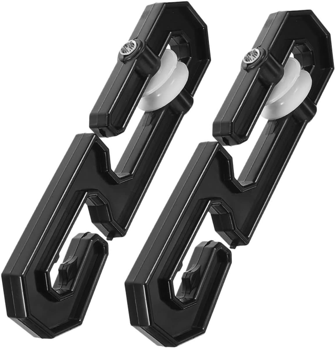 2 Stuks Plastic Kledinglijn Separator Tool voor Eenvoudige Rope Management Efficiënte Droogruimte Optimalisatie — afbeelding 1