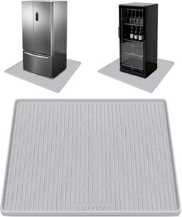 Lekvrije siliconen opvangbak - waterdicht - voor wasmachine, koelkast en droger, 60x60 cm — thumbnail 1