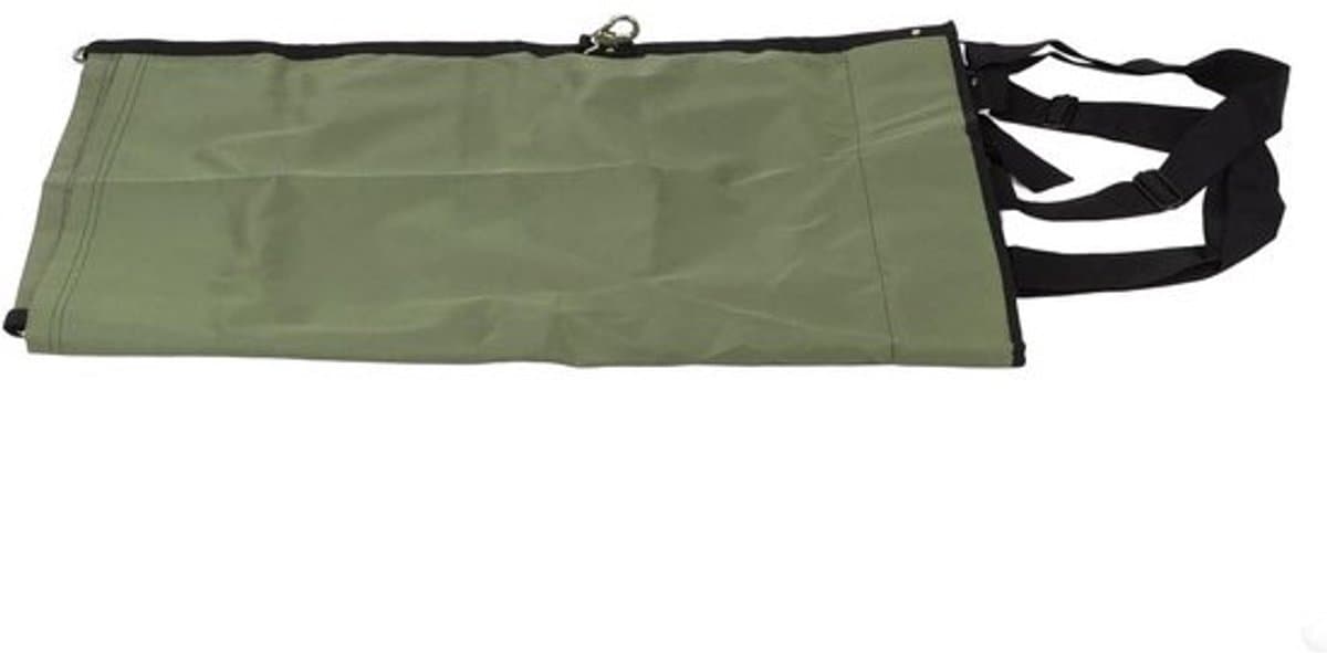 Oogstschort - Plukschort Verzamelzak - Fruit Plukken - Met Stoffen Zakje - 86x49cm - Groen — afbeelding 1